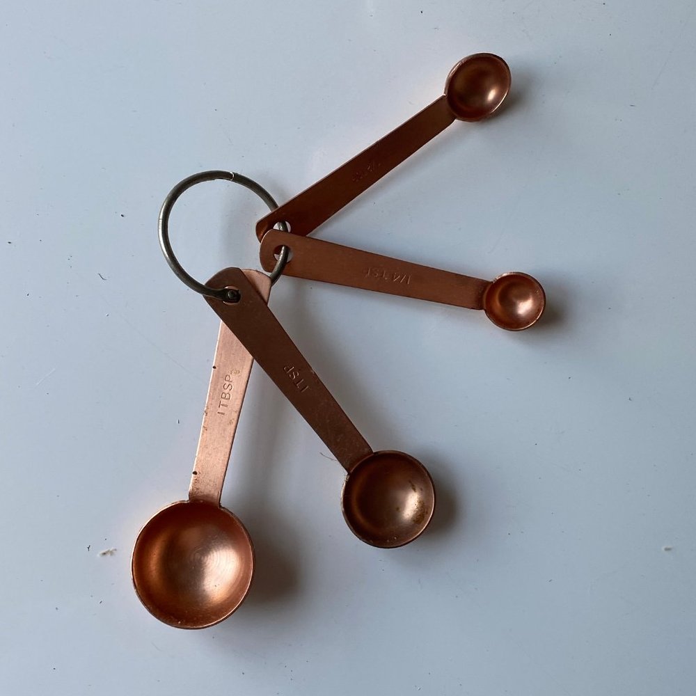 Copper Measuring Spoons